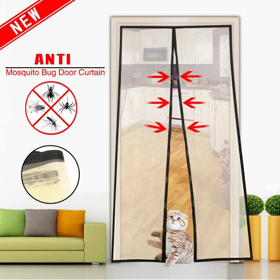 Magic Mesh Magnetic Screen Door Size 20*80 inch 2 pieces