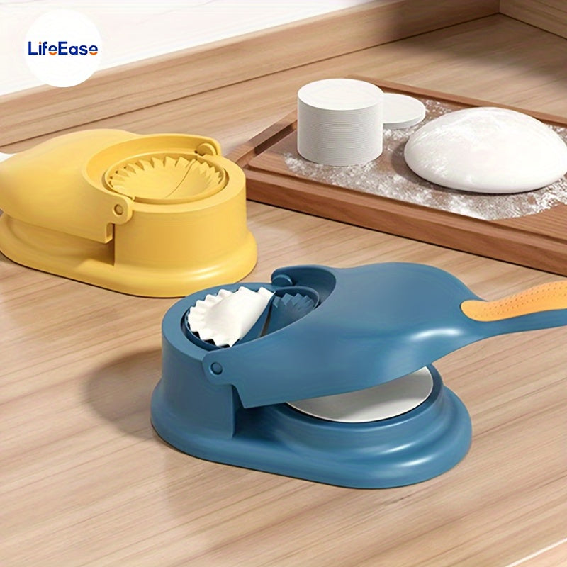 2In1 Dumpling Maker Machine For Kitchen Dumpling Mold Manual Dumplings Skin Press For Kitchen Accessories Modeling Machine Dough Pressing Tool Kitchen Accessories