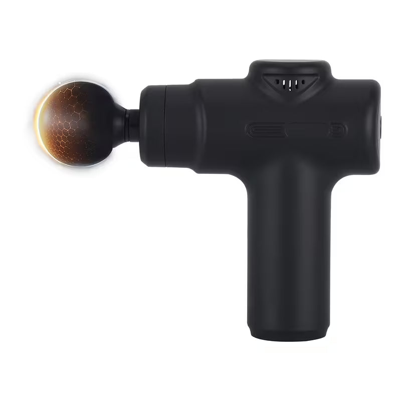 Multifunctional portable fascia gun, electric massager, USB charging port, 6-speed adjustment + 8 replaceable massage heads, suitable for muscle relaxation after exercise and fitness, a Christmas or Halloween gift for family, friends, and classmates