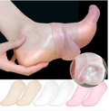 Silicone Gel Heel Pad Socks For Pain Relief And Anti Crack Heel 1 Pair Heel Cups Heel Guards Heel Protectors Heel Sleeves For Relieve Heel Pads Cushion Heel Pain, Heal Dry Cracked Heels, Achilles Tendinitis, For Men & Women