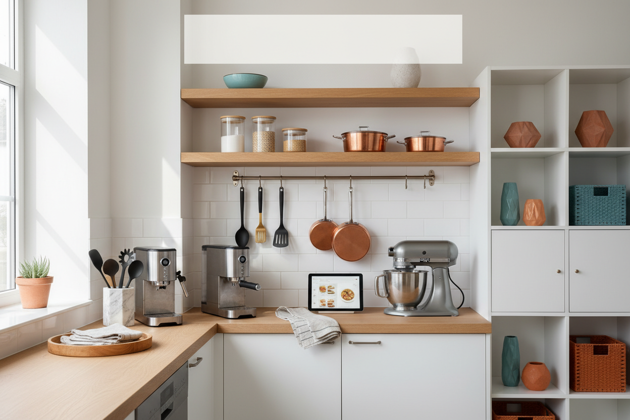 make an banner for home and kitchen gadgets