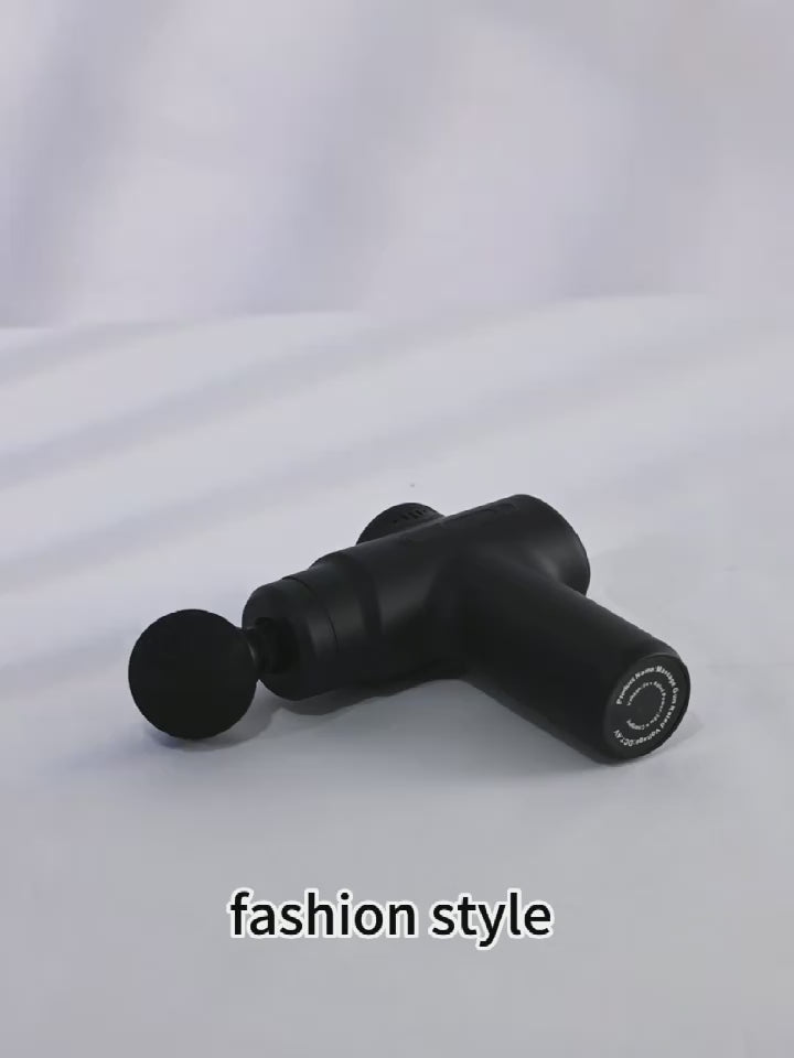 Multifunctional portable fascia gun, electric massager, USB charging port, 6-speed adjustment + 8 replaceable massage heads, suitable for muscle relaxation after exercise and fitness, a Christmas or Halloween gift for family, friends, and classmates